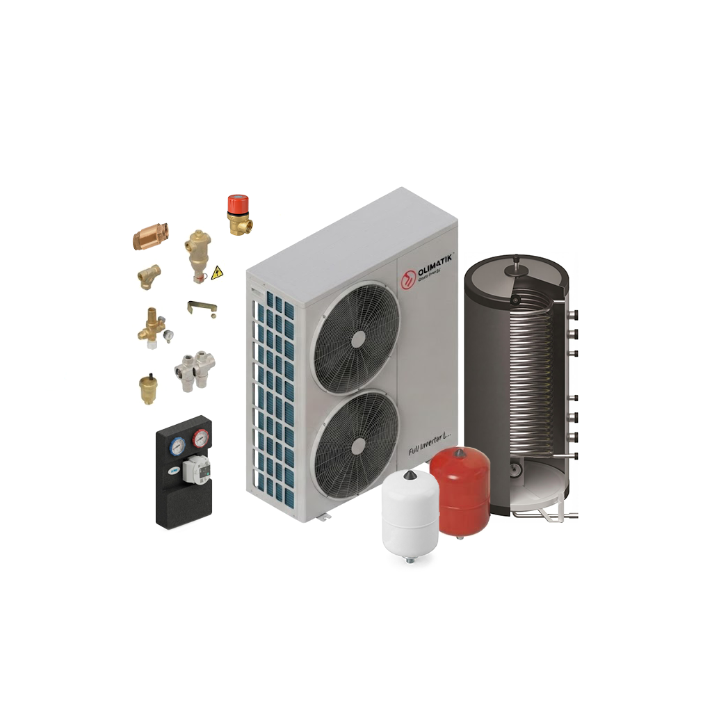 Kit Bomba de Calor para AQS Instantânea