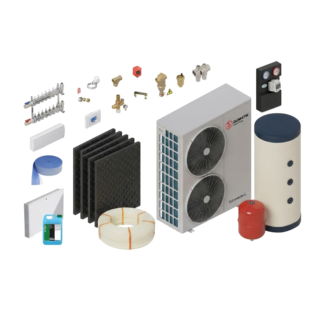 Kit para Piso Radiante Hidraúlico Completo