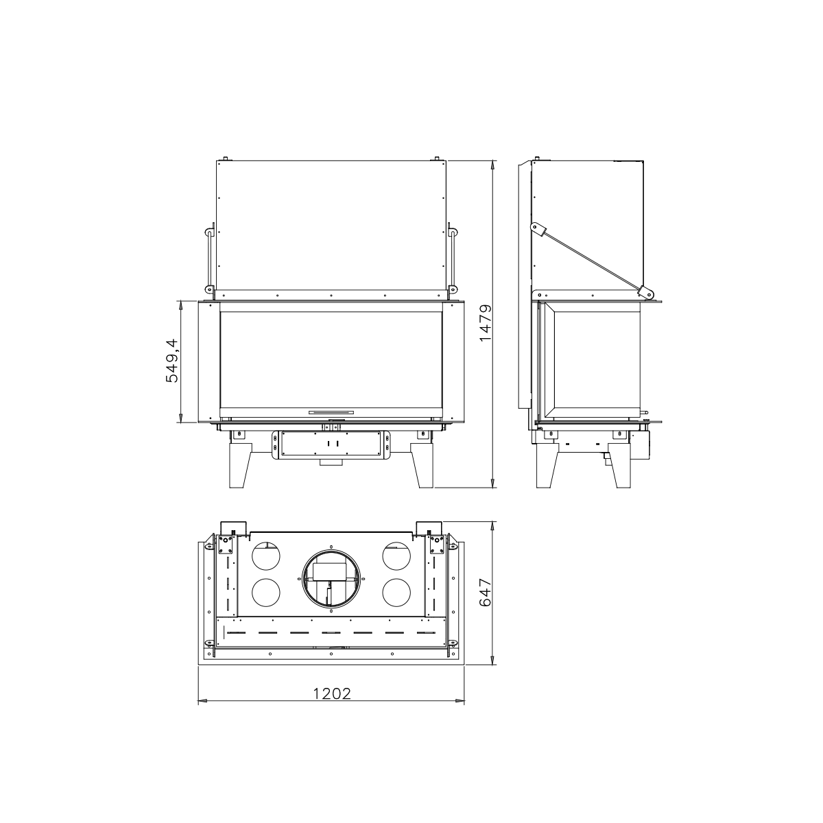 RECUPERADOR DESIGN 1000 TRI-FACIAL